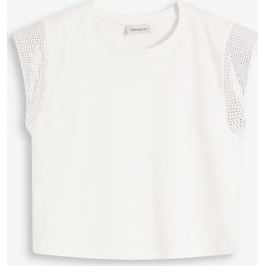 Shirt met schoudervullingen