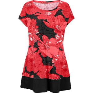 Longshirt met chiffon