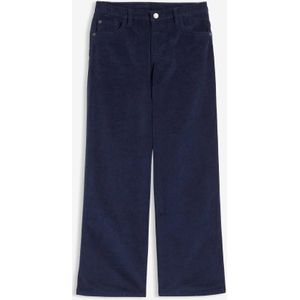 zachte corduroy broek van recyclebaar biologisch katoen met stretch