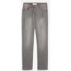 Straight jeans mid waist, stretch