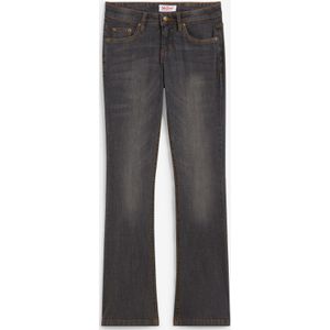 Stretch jeans mid waist, bootcut