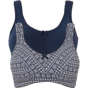 Bh zonder beugels met biologisch katoen (set van 2)