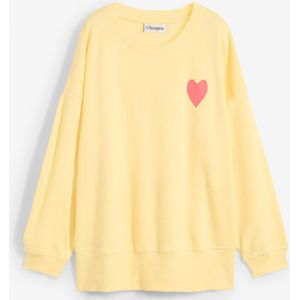 Oversized sweater van biologisch katoen