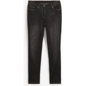 Stretch boyfriend jeans, mid waist