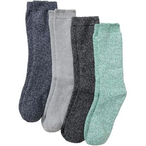 Thermo frotté sokken (4 paar)