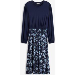 Jersey jurk in een viscosemix