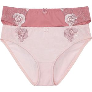 Slip met borduursel (set van 2)