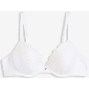 Voorgevormde bh met glanseffect