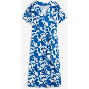 Overhemdjurk met zwierende rok