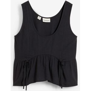 Blouse in een luchtige linnenmix