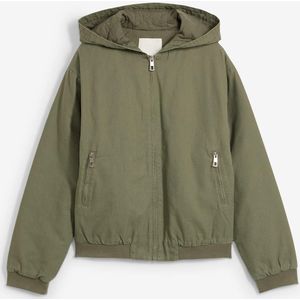Outdoorjas van puur katoen