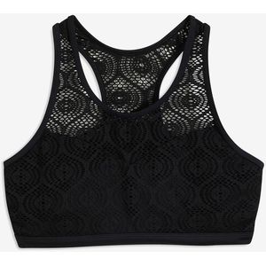 Bralette bikinitop met kant
