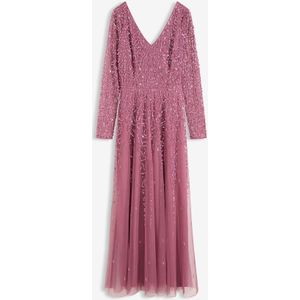 Maxi jurk met pailletten