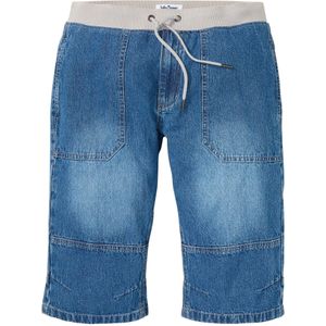 Lange jeans instapbermuda, loose fit