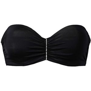 Strapless bh met beugels en gerecycled polyamide