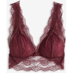 Bralette van sierlijk kant