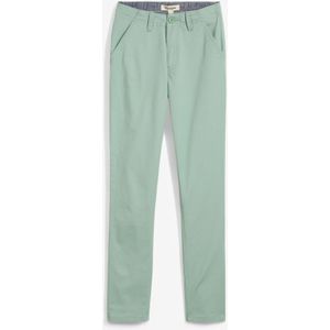 Slim fit stretch chino met verstelbare band, straight
