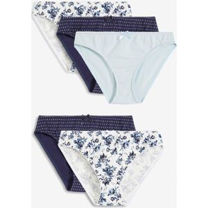 Slip (set van 5) met biologisch katoen