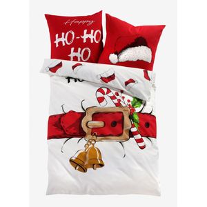 Dubbelzijdig dekbedovertrek met kerstmotieven