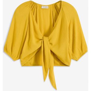 Blouse van soepele viscose