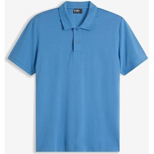 Piqué poloshirt van biologisch katoen