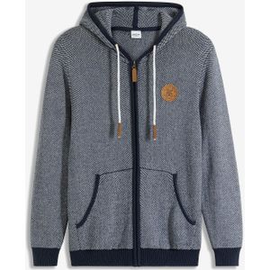 Vest met capuchon van puur katoen