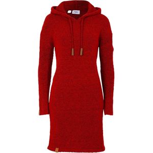 Gebreide jurk met capuchon