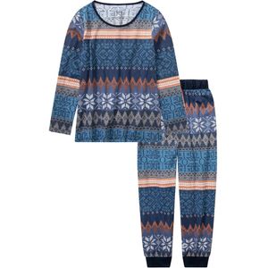 Pyjama met Noors patroon (2-dlg. set)