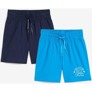 Jongens jersey bermuda (set van 2)