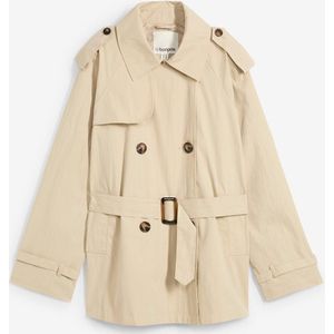 Korte trenchcoat