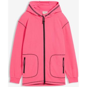 Zacht fleece vest met praktische ritssluiting