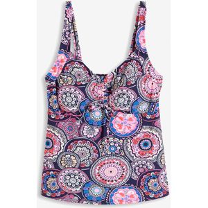 Tankinitop - Gedessineerd - Met Verstelbare Schouderbandjes - Bikinitopjes