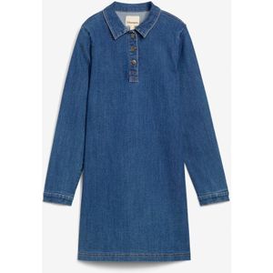 Spijkerjurk met biologisch katoen in A-lijn