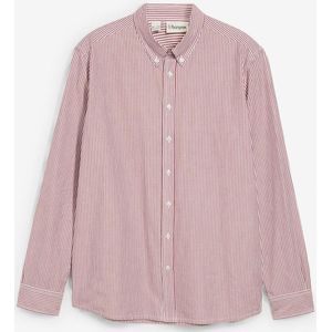 Overhemd met lange mouwen van puur katoen, regular fit