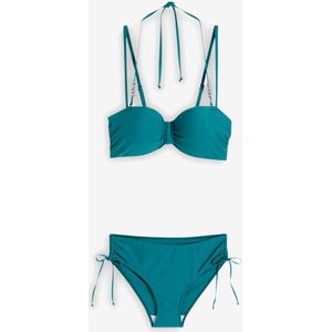 Balconette bikini met extra halter bandje (2-dlg. set)