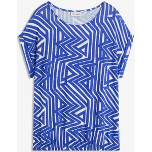 Oversized shirt in een soepele viscosemix