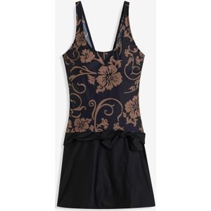 Corrigerende Badpakjurk - Licht Corrigerend - Extra Lang Model - Gevoerde Buste