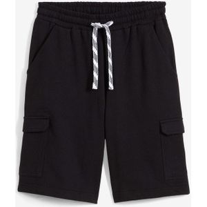 Sweat bermuda met cargozakken van puur biologisch katoen