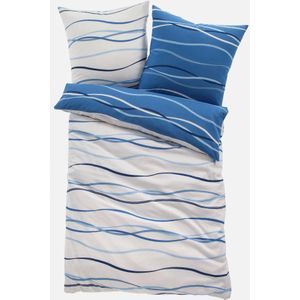 Dubbelzijdig dekbedovertrek met golven