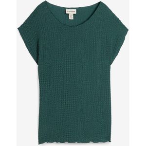 Shirt van lichte crêpe