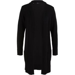 Lang Vest - Zacht Materiaal - Lange Mouw - Met Twee Opgestikte Zakken