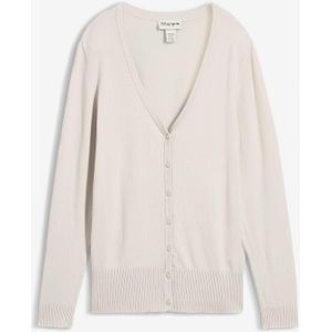 Basic vest met knoopsluiting