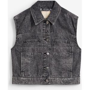 Jeans gilet van katoen