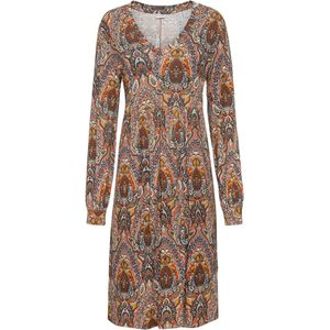 Jersey jurk met paisley
