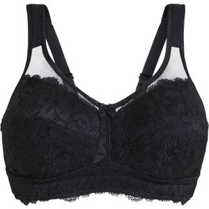 Steun bh zonder beugels met gewatteerde schouderbandjes