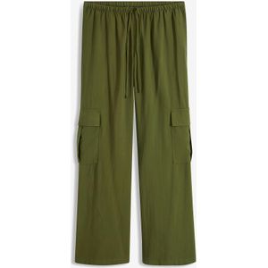 Soepelvallende cargo broek