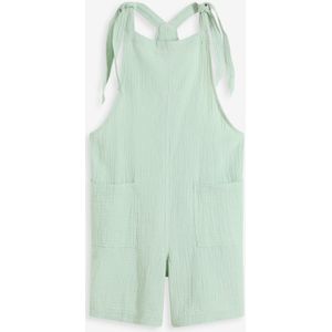 Strand jumpsuit van mousseline