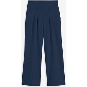 Wijd uitlopende broek met high waist