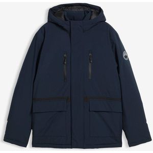 Waterdichte, gewatteerde outdoor jas met windvanger