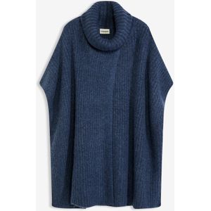 Poncho trui met wol